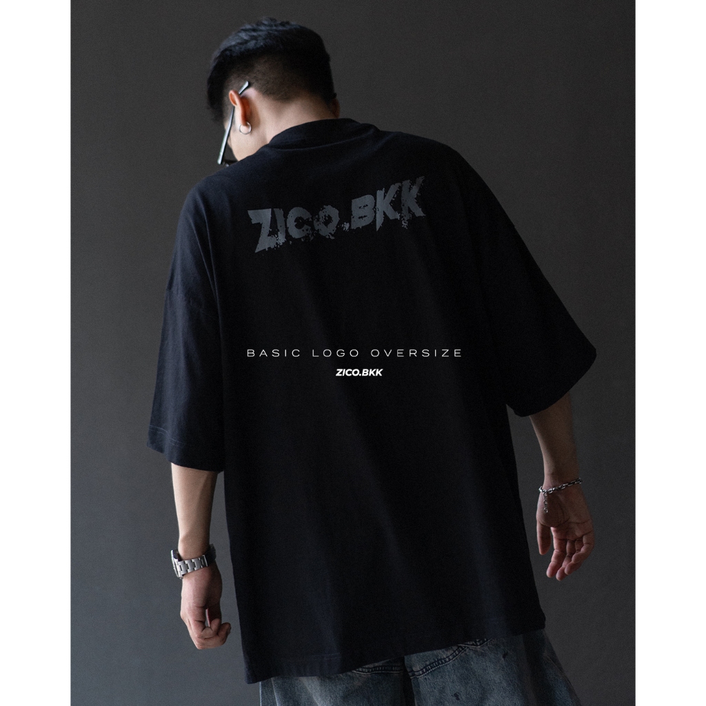 ZICO.BKK Basic Logo Oversize T-Shirts