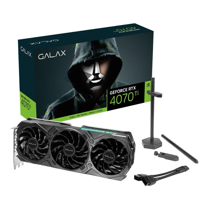 VGA GALAX RTX4070Ti EX GAMER 12GB (การ์ดจอมือสอง)