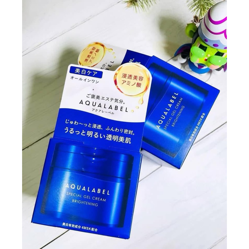 Shiseido Aqualabel Special Gel Cream EX (Brightening) แบรนด์ Shisedo 90g