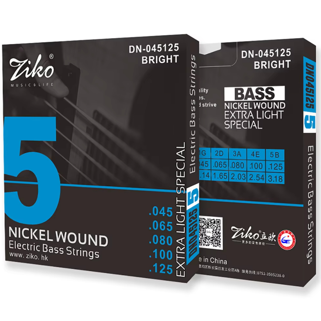 Ziko สายเบส 5 สาย เบอร์45-125