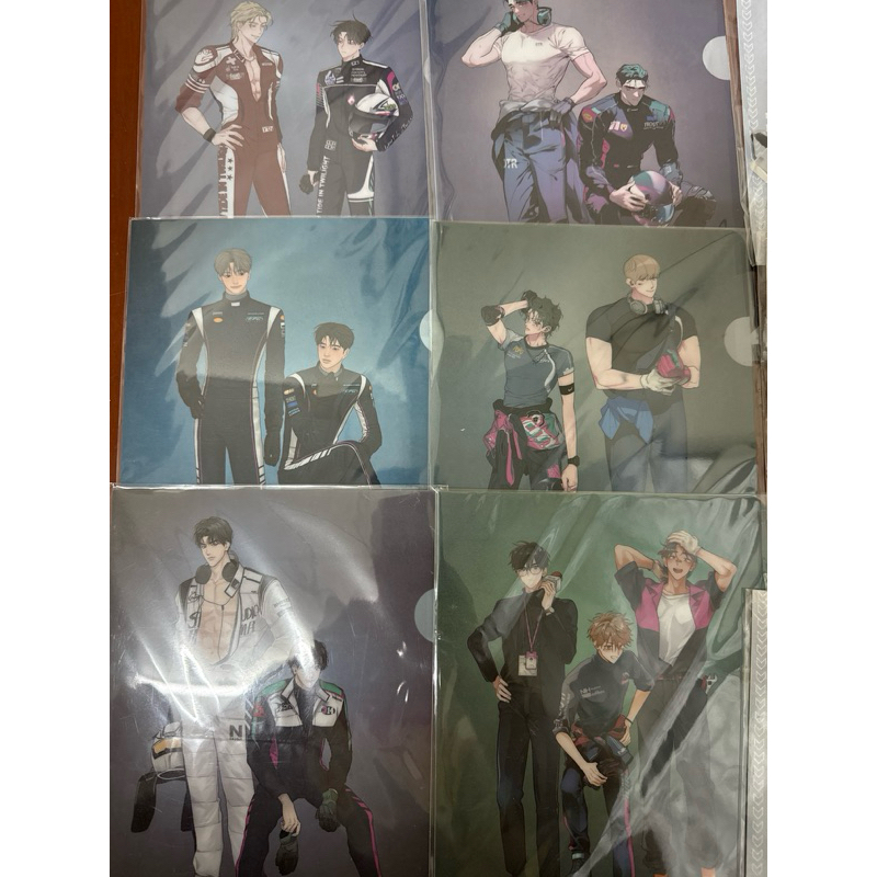 แฟ้ม+โปสการ์ด Racing Another Pink Boomtoon