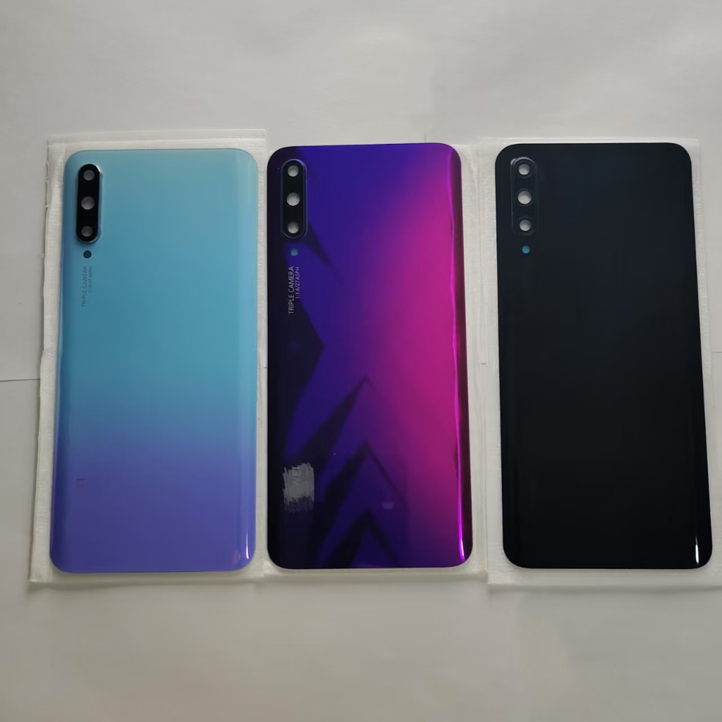 ใหม่ ฝาครอบแบตเตอรี่ด้านหลัง 3D พร้อมเลนส์กล้อง แบบเปลี่ยน สําหรับ Huawei Y9S