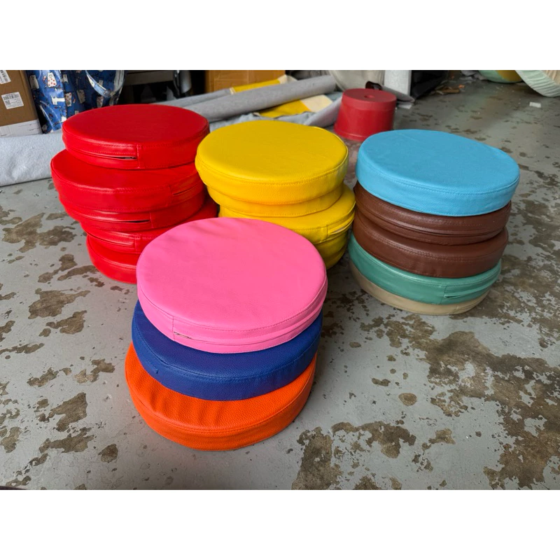 เบาะรองนั่ง ทรงกลม วง 30 cm. - วง 35 - วง 40 หนา 1.5 นิ้ว -2 นิ้ว