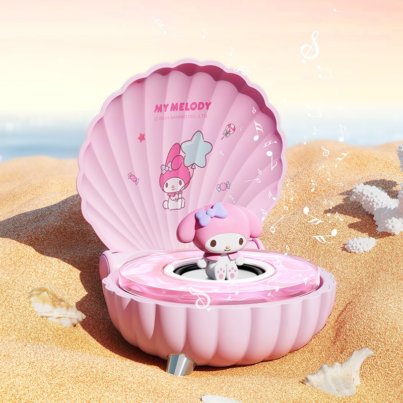 Sanrio Shell คุณภาพสูง Kuromi Audio ของขวัญวันเกิดสาวน่ารักลําโพงบลูทูธไร้สาย