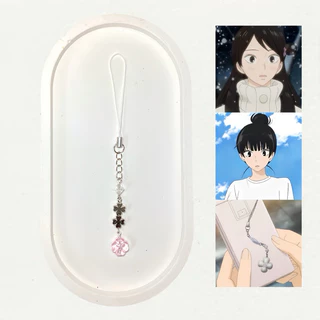 Sawako สายคล้องโทรศัพท์ซาวาโกะ จี้แก้ว