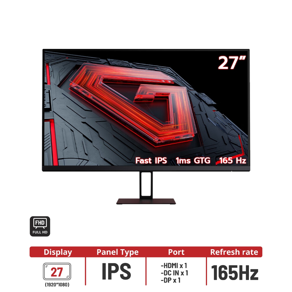 Xiaomi Redmi Monitor 27"  รุ่น Gaming G27 / 21.45" / G24 2026 / G27Q IPS 180Hz SRGB 100%  รับประกัน 1 ปี