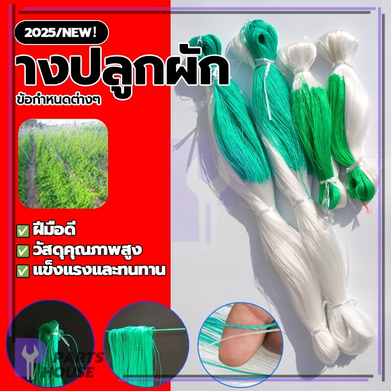 ตาข่ายปลูกพืชผัก ไม้เลื้อย อวนปลูกผัก ทนทานต่อการสึกหรอและการกัดกร่อน ปลอดสารพิษ และไม่มีกลิ่น ไม่มีมลพิษ