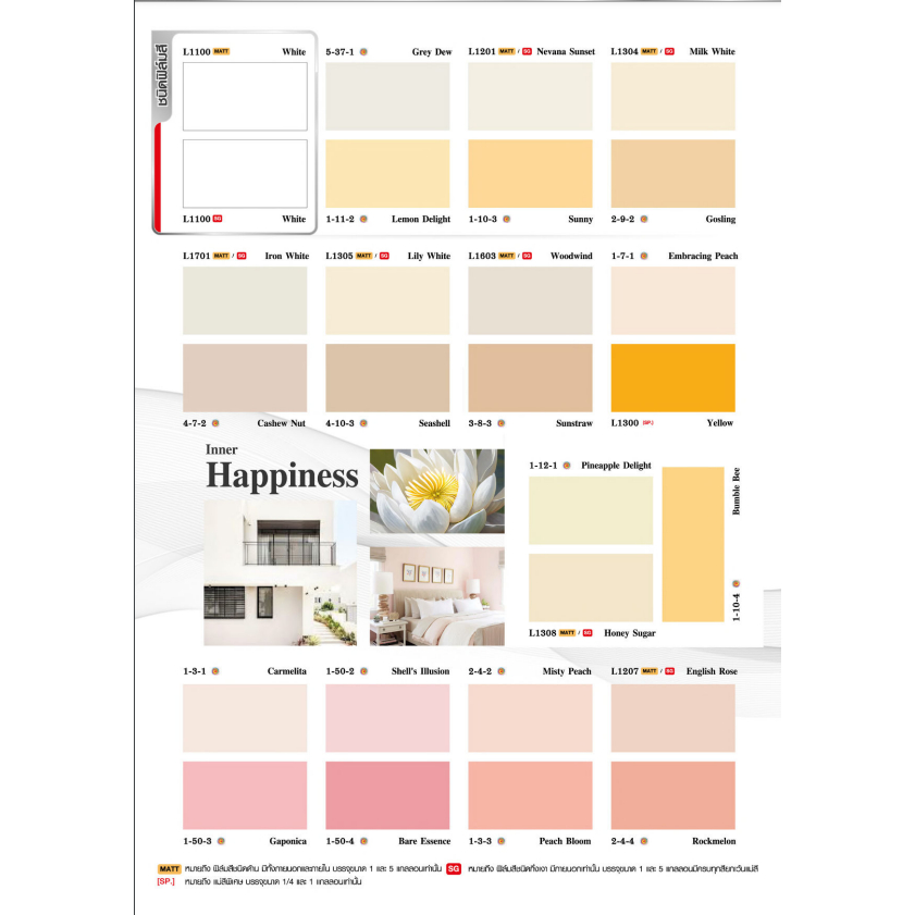 สีน้ำ กัปตัน ลองไลฟ์ชิลด์พลัส ชนิดกึ่งเงา ภายนอกและภายใน ขนาด 2.5 แกลลอน หรือประมาณ 9 ลิตร - รูปที่ 3