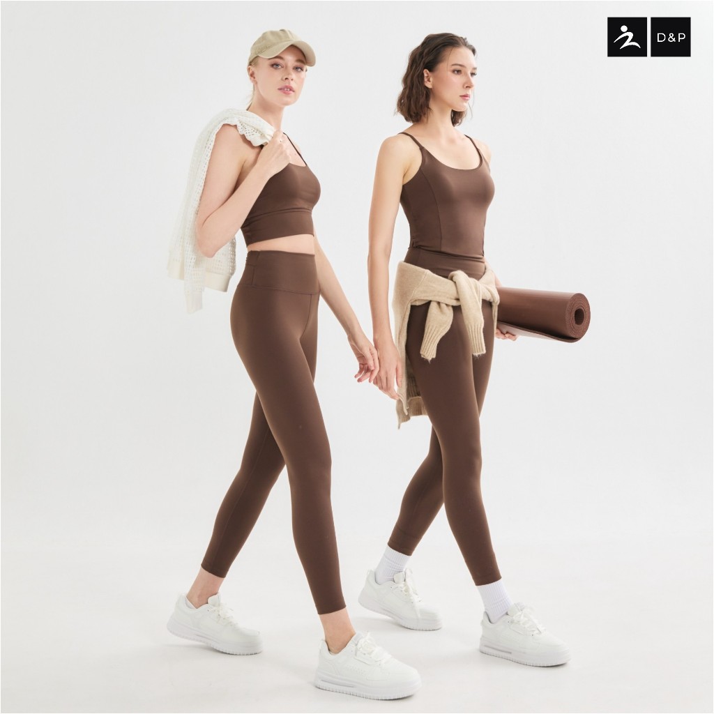 D&P Sport Leggings | LolliPOP | D-2799 กางเกงเลกกิ้ง เอวสูง เก็บพุงยกสะโพก