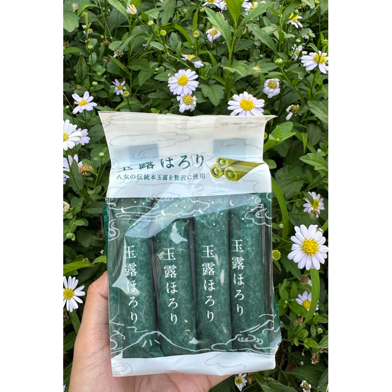 (พร้อมส่ง) Yame Gyokuro Cream Roll 🍃ขนมมัทฉะโรลจากบ้าน Hoshino💚