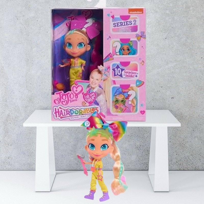 JoJo Siwa JoJo Loves Hairdorables Limited Edition Collectible Doll, by Just Play