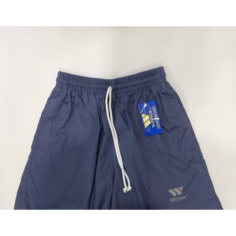 [ พร้อมส่งจากไทย 🇹🇭 ] กางเกงขาสั้น ใส่อยู่บ้าน ป้าย winner ยาว 16 นิ้ว คละสี มีสีดำ-กรม