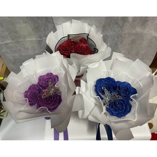 📍ส่งของวันที่ 16เม.ย 69📍 ช่อดอกกุหลาบ กุหลาบกลิตเตอร์ ช่อดอก…