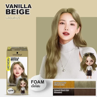 ถูก/แท้/มีไลฟ์ โฟมเปลี่ยนสีผม Schwarzkopf Freshlight Foam Color ชวาร์สคอฟ ย้อมผม โฟมทำสีผม เปลี่ยนสีผม แชมพูเปลี่ยนสีผม