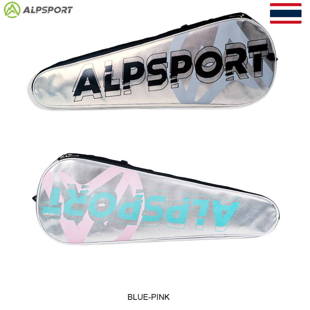 ALPSPORT】กระเป๋าแบด PVC 2in1 (สะพายเดี่ยว/คู่) กันน้ำ+กันสนิม ช่องเก็บคู่！เหมาะนักเรียน