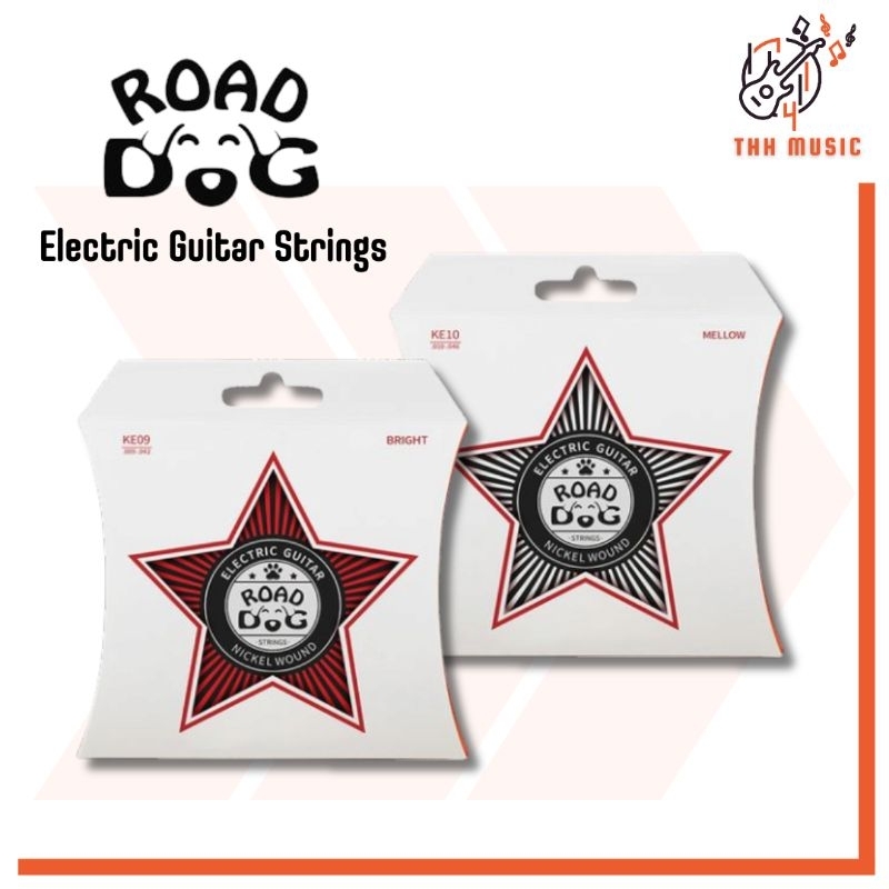 สายกีต้าร์ไฟฟ้า เคลือบกันสนิม Road Dog เบอร์ 09,10