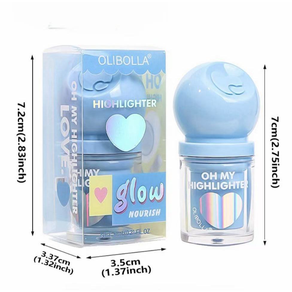 ลิควิดไฮไลท์ คอนทัวร์ไฮไลท์ ไฮไลท์เนื้อลิควิด คอนซีลเลอร์ ไฮไลท์ คอนทัวร์ ชิมเมอร์ เนื้อลิขวิด กันน้ํา ติดทนนาน - รูปที่ 7