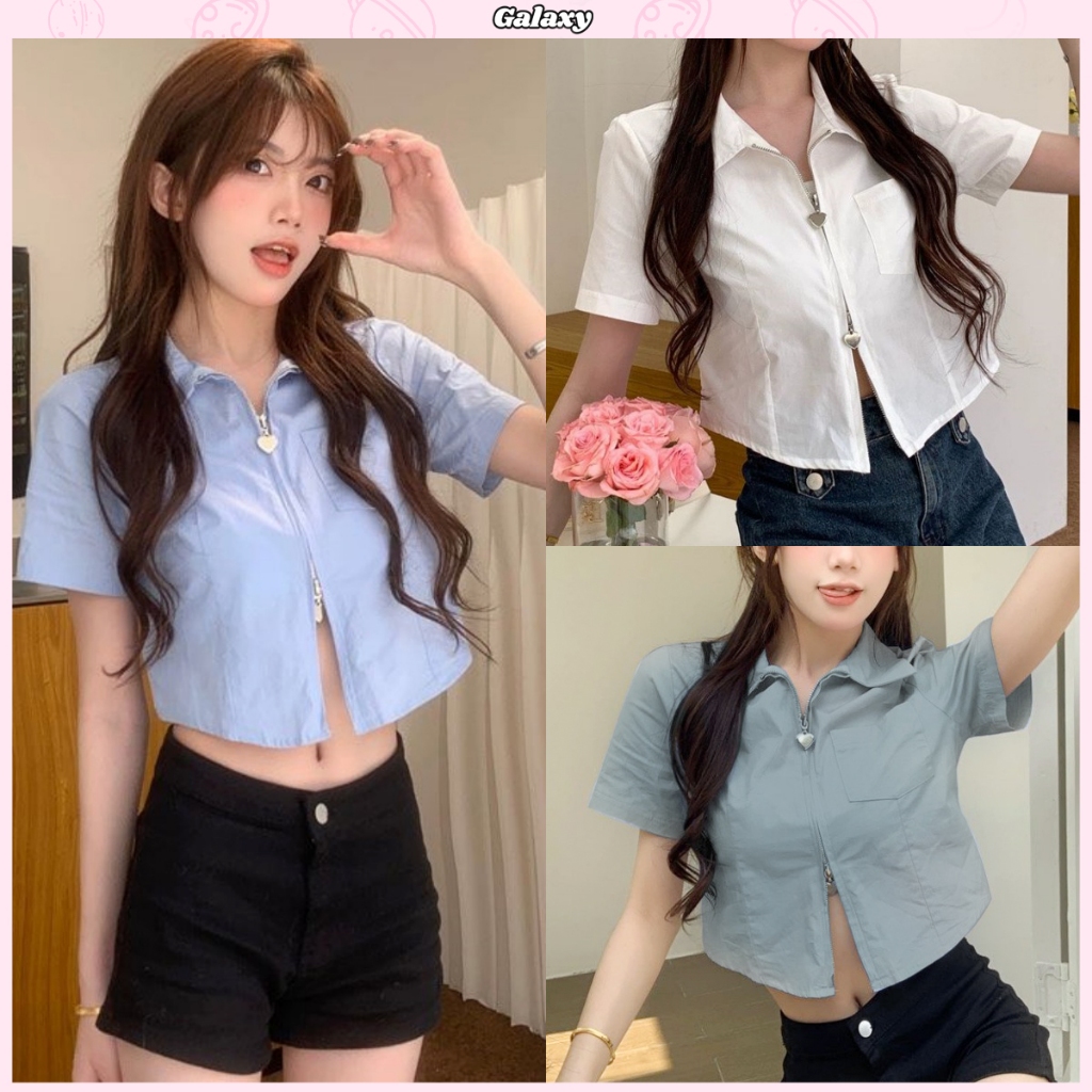 เสื้อผู้หญิง เสื้อยืดแฟชั่น สุดชิค เข้ากับทุกสไตส์ ผ้าระบายอากาศดี สไตล์เกาหลี #020060
