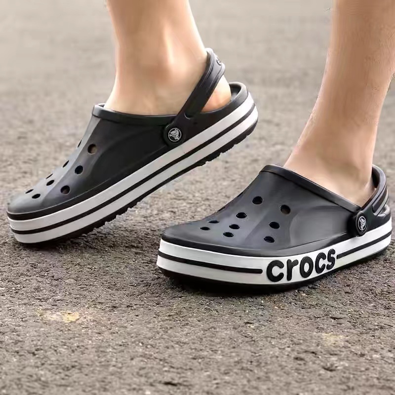 【พร้อมส่ง ของแท้ 100%】Crocs Bayaband clog 🔥สุดฮิต รองเท้าแตะ แบบสวมใส่ น้ำหนักเบา ใส่สบาย