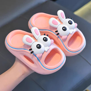 รองเท้าแตะเด็กแบบสวม น้ำหนักเบา พื้นมีกันลื่น นุ่ม ใส่กระชับเท้า Children's slip-on พร้อมส่งในไทย***