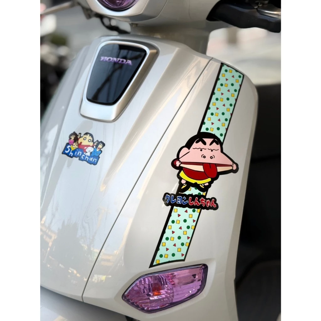 สติ๊กเกอร์แต่งรถลายชินจัง Honda Giorno thumbnail 3