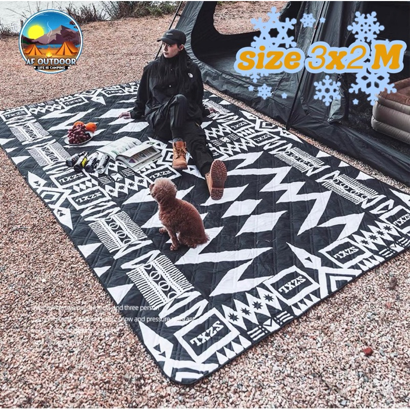 💥พร้อมส่ง💥Mat Outtdoor เสื่อปิกนิค2X2-3x4 M เสื่อปูเต็นท์ พรมปูเต็นท์ เสื่อปิกนิก Coody Kodiak naturehike