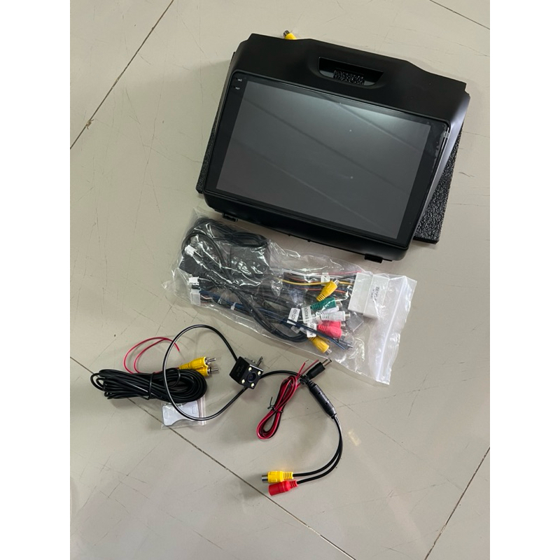 4150บาท จอแอนดอยพร้อมพร้อมหน้ากากปลั๊กตรงรุ่นออนิว 2012-18 กล้องถอยAHD จอ9นิ้วแรม4รอม32 จอ1K HDMI OU