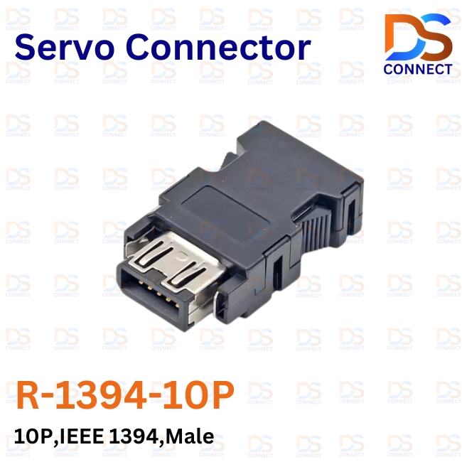 พร้อมส่ง R-1394-10P Servo Connector Plug CN3 Connector IEEE 1394