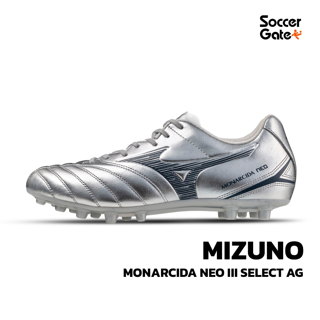 MIZUNO MONARCIDA NEO III SELECT AG รองเท้าสตั๊ดฟุตบอลของแท้ [โค้ด SOCC09SEP ลดสูงสุด 500 เมื่อซื้อคร