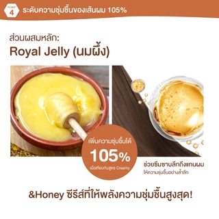 &HONEY MILKY PRECIOUS EX REPAIR HAIR MILK 180G (เซรั่มบำรุงผมเนื้อน้ำนม สำหรับผมเสียหนักมาก)