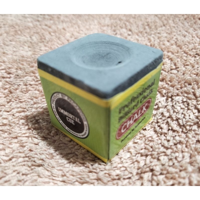 ชอร์คฝนหัวคิว "  IMMORTAL CHALK " เกรดพรีเมี่ยม คุณภาพสูง ของแท้ สีเทา  ราคาก้อนล่ะ300บาท