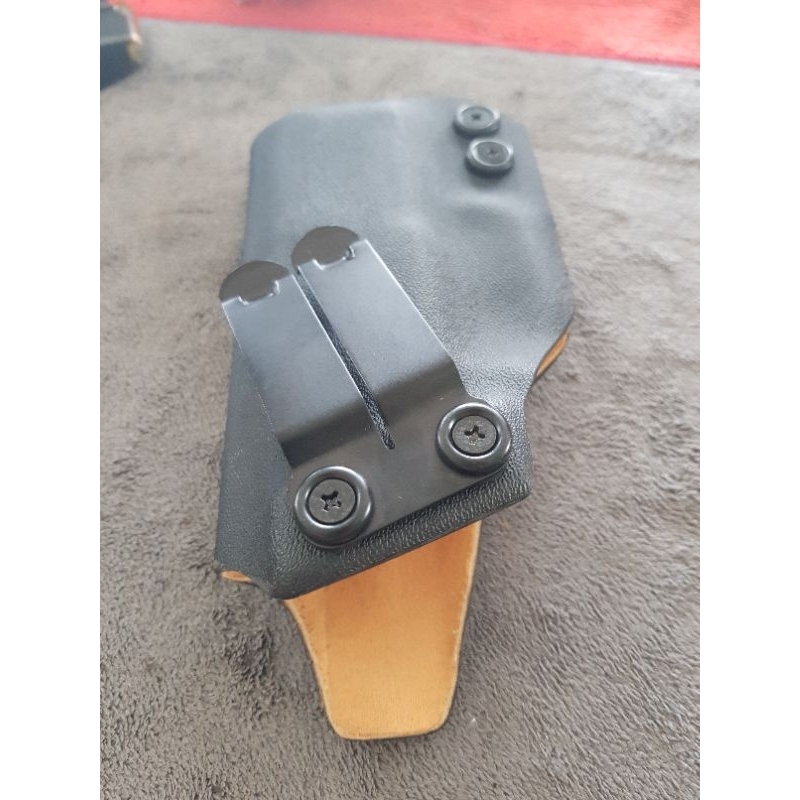 ซองkydexพกในp365บุหนังด้านในผลิตจากวัสดุkydex