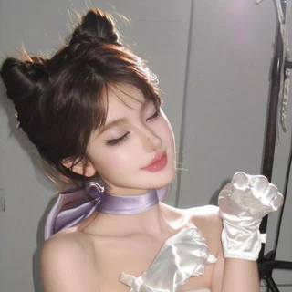 Sexy Girl🎀🎀สร้อยคอโบว์ใหญ่ เครื่องประดับสตรี✨ หลายสี ราคาถูก แมวทอมสไตล์เดียวกัน.