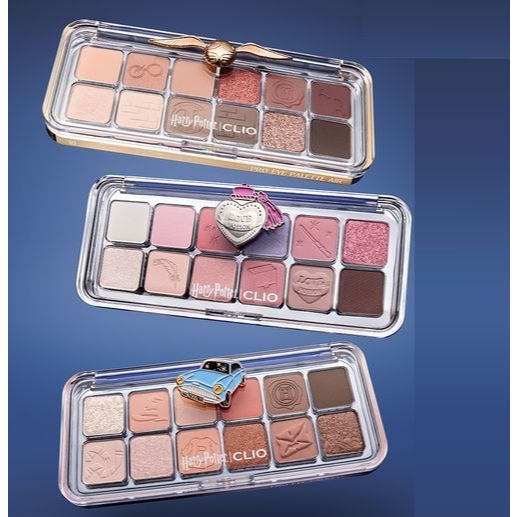 Clio Pro Eye Palette Air +Single Eyeshadow (Coral Studio, Rose Connect, Mute Library, Pink Pairing) / Harry Potter Set