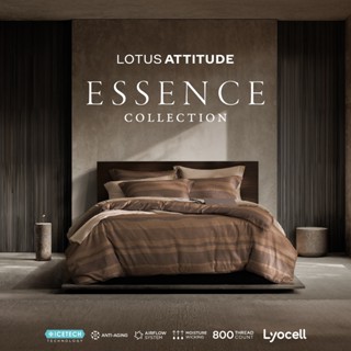 LOTUS ATTITUDE ชุดผ้าปู + ผ้านวม เทคโนโลยีผ้าถนอมผิว ทอ 800 …