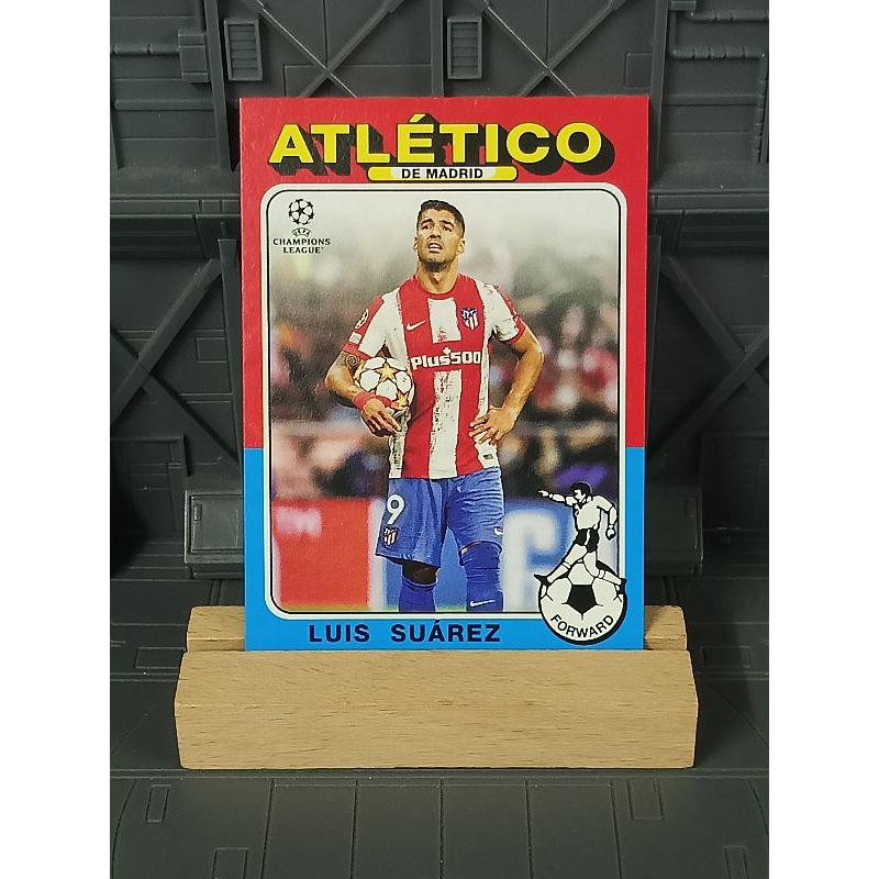TOPPS CHAMPION LEAGUE LUIS SUAREZ ATLETICO DE MADRID