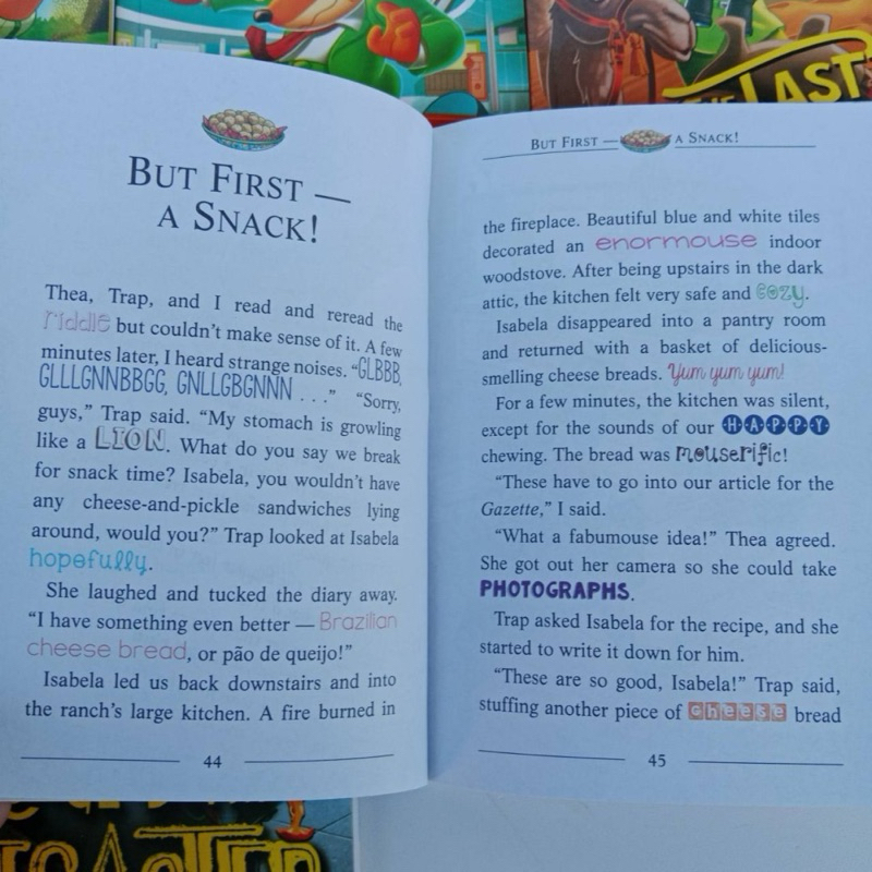 พร้อมส่งค่ะ หนังสือชุด Geronimo Stilton ภาษาอังกฤษ chapter book comic - รูปที่ 3