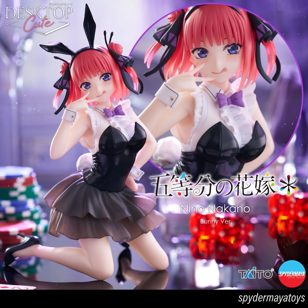 [พร้อมส่ง] ฟิกเกอร์ Nino Nakano Bunny Ver. Desktop Cute - TAITO
