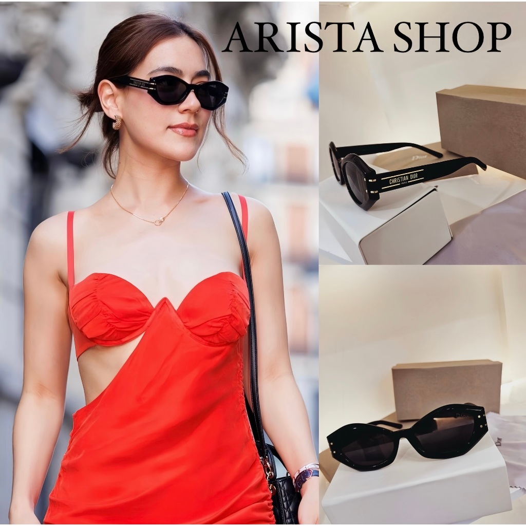 ❌พร้อมส่ง ส่งไว❌แว่นกันแดด D uv 400 (รุ่น Elegant)