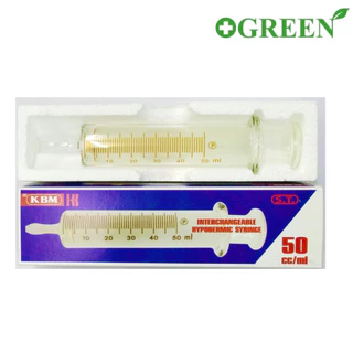 ไซริ้งแก้ว Glass Syringe สำหรับให้อาหาร ขนาด 50 ml. (1316)