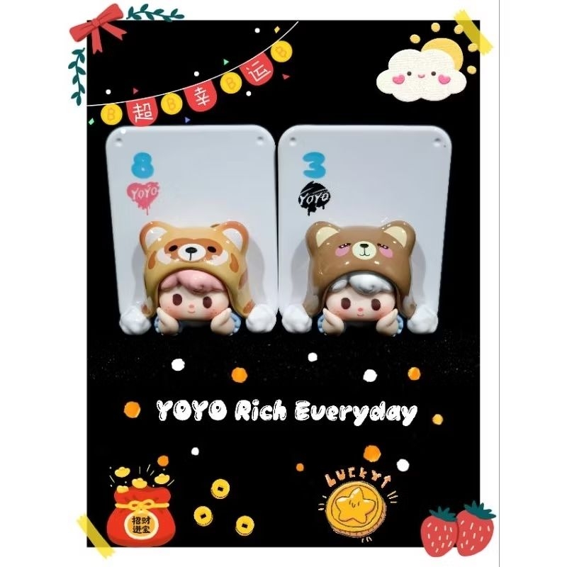 [เลือกตัว] YOYO Rich Everyday (Megnet) [มีการ์ด/ไม่มีซอง]