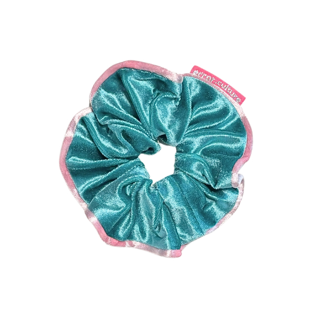 scrunchies Greenish Teal ยางรัดผม