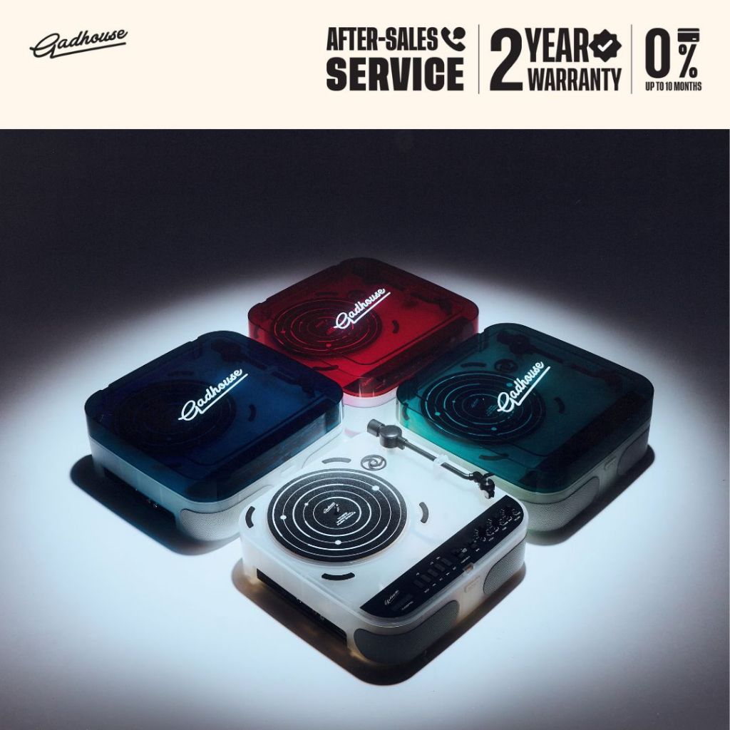 [Pre-Order] Gadhouse รุ่น COSMO Solar Edition Turntable | เครื่องเล่นแผ่นเสียง Gadhouse รุ่น COSMO