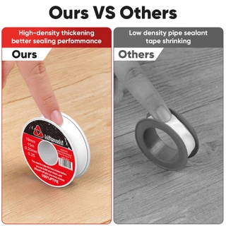 Mitsushi เทปพันเกลียว PTFE 19MM*15M*0.2MM*1PC กันน้ำ ซีลแน่น สำหรับงานประปา เหนียว แน่น ยืดหยุ่นดี