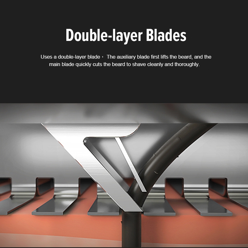 Xiaomi Mijia Electric Shaver S500 ที่โกนหนวดไฟฟ้า ที่โกนหนวด เครื่องโกนหนวดไฟฟ้า เครื่องโกนหนวด จอLED กันน้ำIPX7 - รูปที่ 3