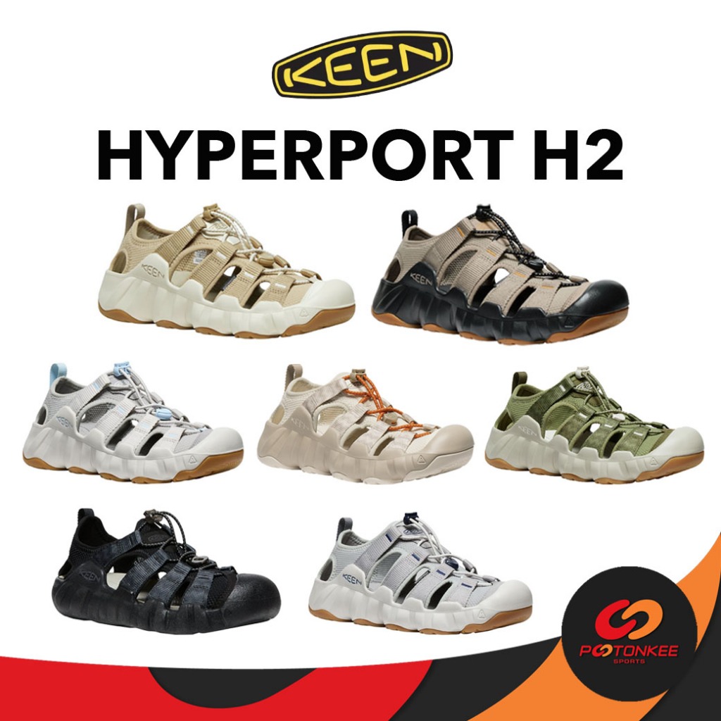 KEEN HYPERPORT H2 รองเท้าเท้าแตะแบบสวม หญิง ชาย น้ำหนักเบา