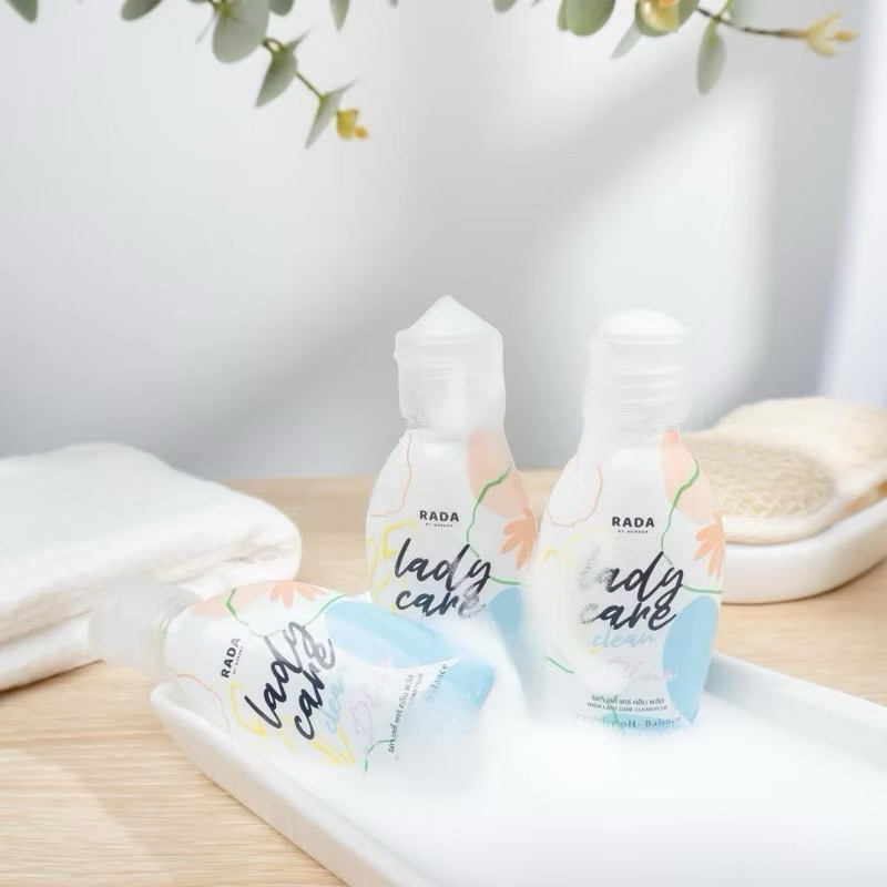 [ซื้อในไลฟ์ลด50%ของแท้] ( เซ็ต 3 ขวด) Rada Lady Care Clean เลดี้แคร์ รดา เพื่อจุดซ่อนเร้น 50ml