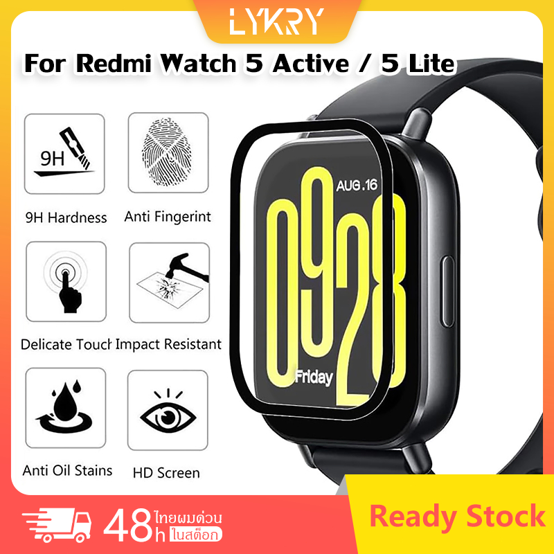 ฟิล์ม Redmi Watch5 Active ฟิล์มคอมโพสิต PMMA ป้องกันการระเบิด Redmi Watch5 Lite ฟิล์ม