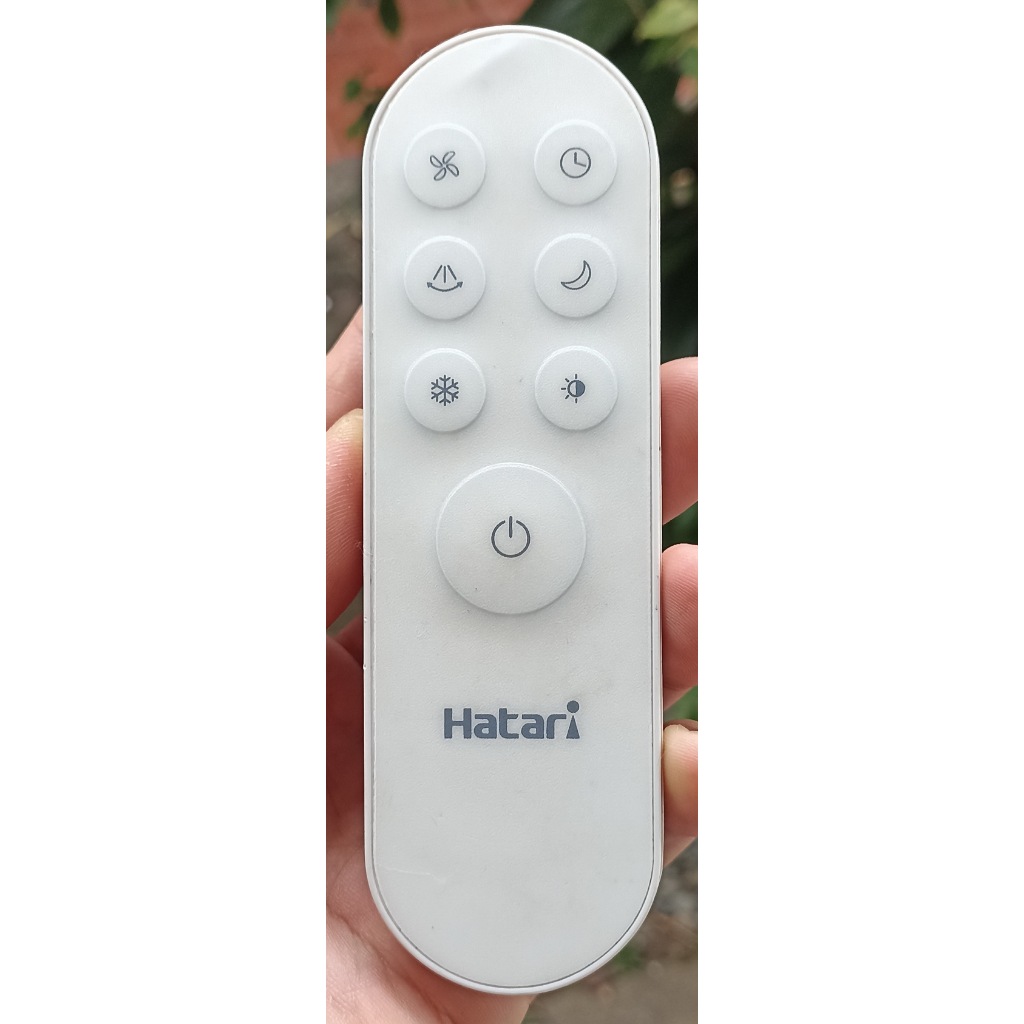 Hatari รีโมท มือสองของแท้ สวยๆ สำหรับ พัดลมไอเย็น Hatari รุ่น AC SWIFT