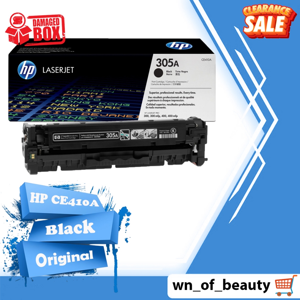 หมึกพิมพ์ HP 305X(CE410X), HP 305A(CE411A) , HP 350A(CE412A) , HP 305A(CE413A หมึกเลเซอร์เจ็ท แท้100